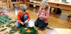 Adventkranzbinden 2